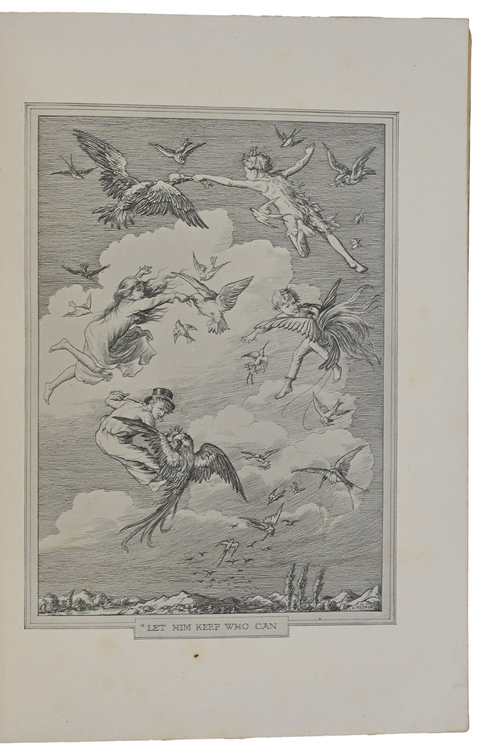 Peter and Wendy. Illustrated by F.D. Bedford.