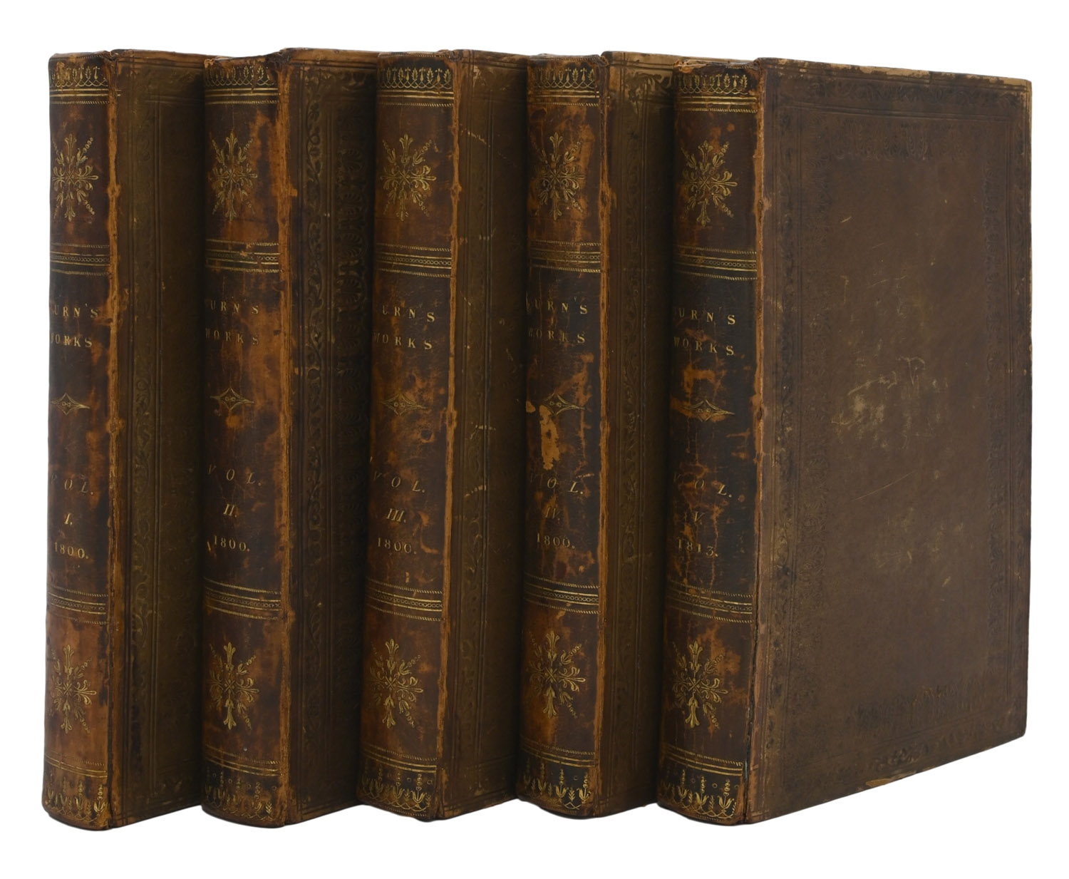 The Works of Robert Burns; With an Account of His Life, And A Criticism on His Writings. To Which are Prefixed, some Observations on The Character and Condition of The Scottish Peasantry. In Four Volumes.