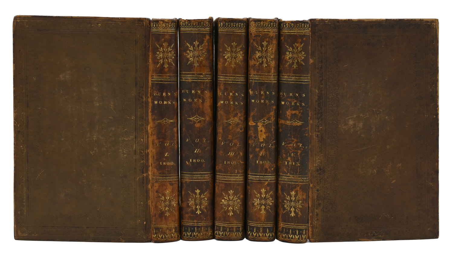 The Works of Robert Burns; With an Account of His Life, And A Criticism on His Writings. To Which are Prefixed, some Observations on The Character and Condition of The Scottish Peasantry. In Four Volumes.