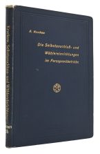 Die Selbstanschluss- Und Wählereinrichtungen im Fernsprechbetriebe. Miy 125 Abbildungen im Text und auf 5 Tafeln.