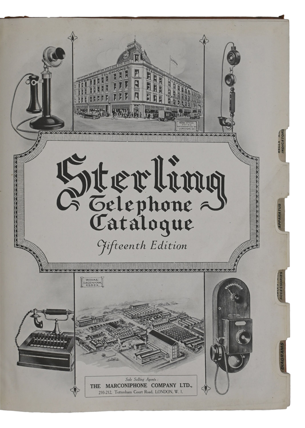 Sterling Telephones, Electric Bells & Signalling Apparatus. Fifteenth Edition.