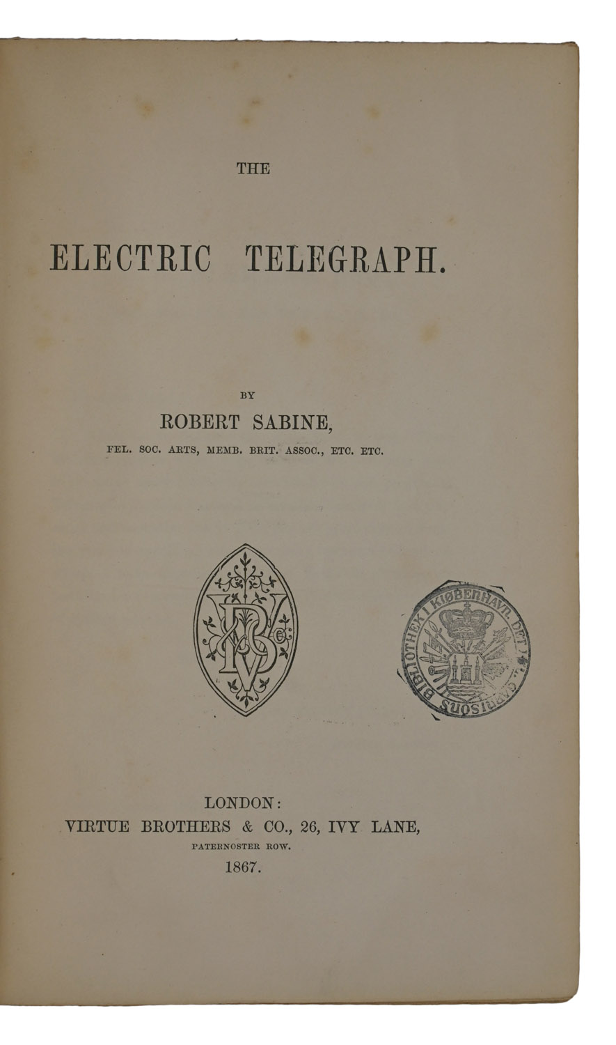 The Electric Telegraph.