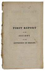 The First Report of the Society, Instituted in Edinburgh on 25th January 1813, for the Suppression of Beggars, for the Relief of Occasional Distress, and for the Encouragement of Industry among the Poor. With An Account of Receipts and Disbursements from 27th February to 1st November 1813.