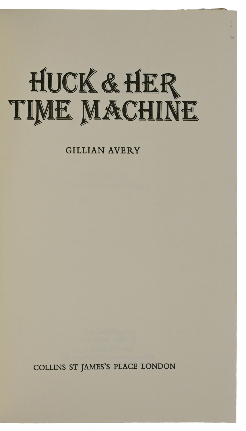 Huck & Her Time Machine.