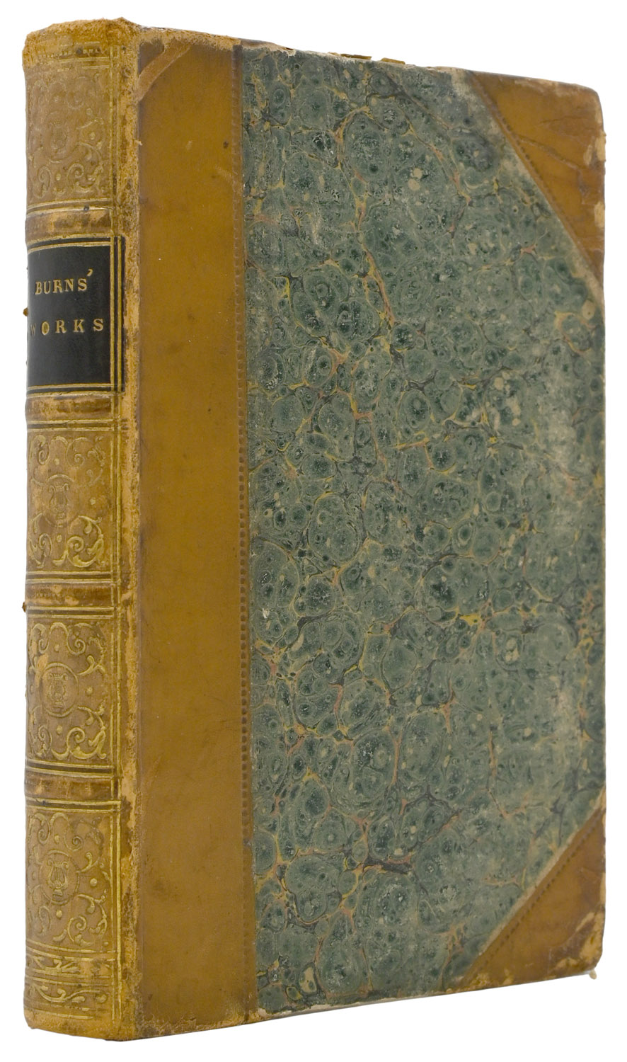 The Entire Works of Robert Burns. With an account of his life, and a criticism on his writings... by James Currie, M.D. The four volumes complete in one, with an enlarged and corrected glossary. Seventh Diamond Edition. Embellished with Fourteen Illustrations from Original Designs by Mr Stewart.