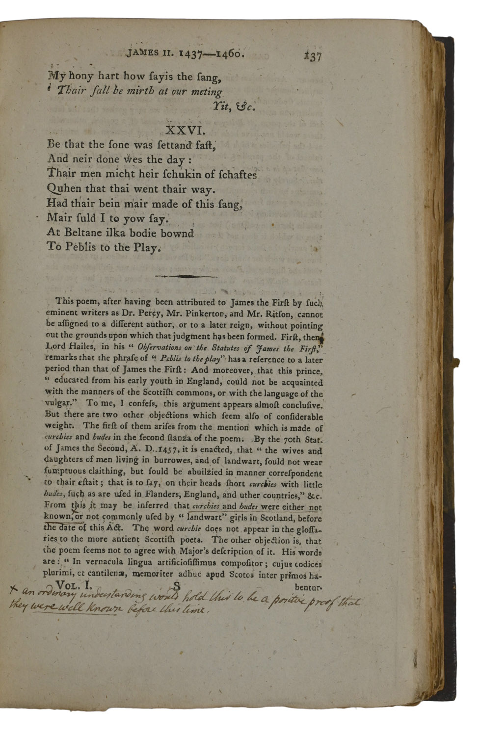 Chronicle of Scottish Poetry; from the thirteenth century, to the union of the crowns: to which is added, a glossary, by J. Sibbald. In four volumes.