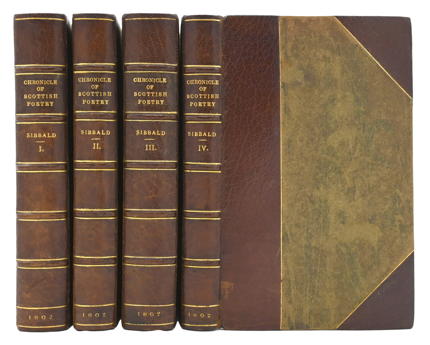 Chronicle of Scottish Poetry; from the thirteenth century, to the union of the crowns: to which is added, a glossary, by J. Sibbald. In four volumes.