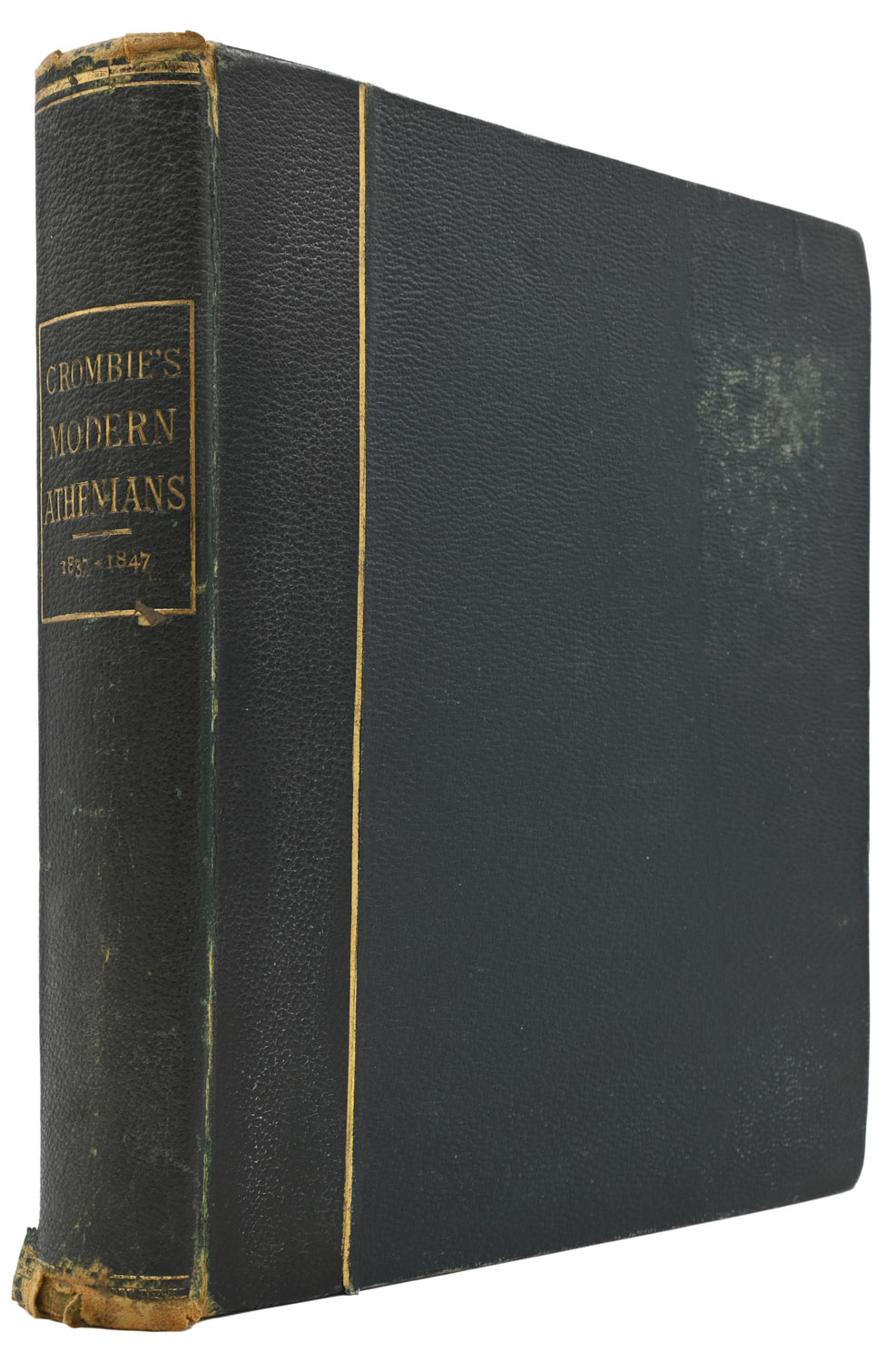 Modern Athenians. A Series of Original Portraits of Memorable Citizens of Edinburgh, Drawn and Etched by Benjamin W. Crombie, Miniature Painter, 1837 to 1847, Now Reprinted from the Original Plates with New Illustrative Notes and Biographical Sketches by William Scott Douglas.
