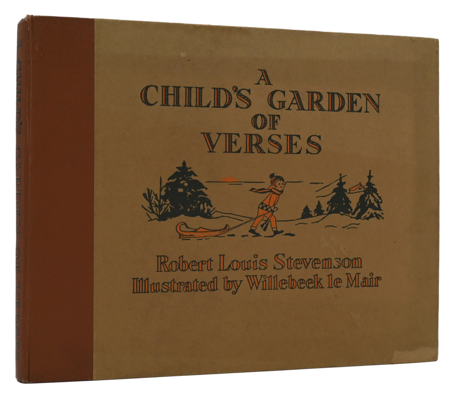 A Child's Garden of Verses. Illustrated by H. Willebeek Le Mair.