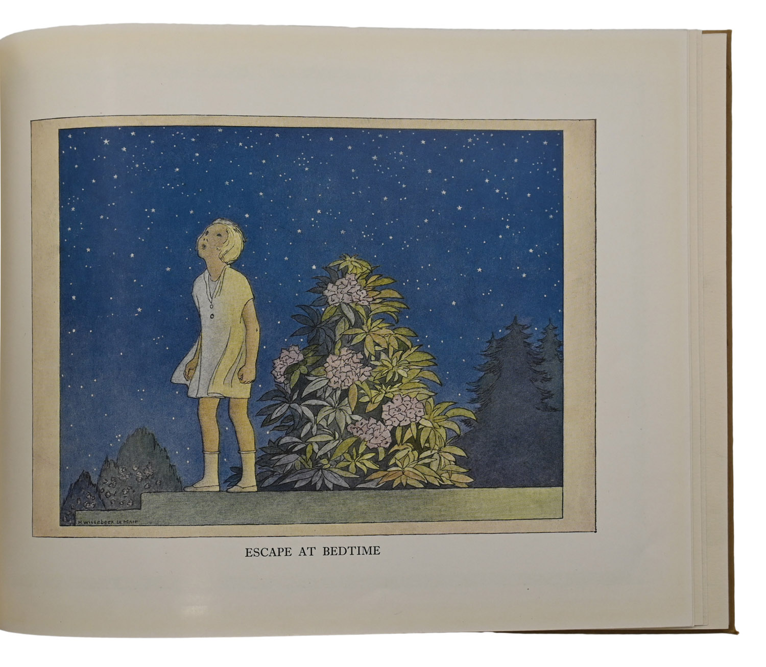 A Child's Garden of Verses. Illustrated by H. Willebeek Le Mair.