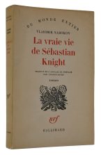 La vraie vie de Sébastian Knight. Traduit de l'Anglais et Préfacé par Yvonne Davet.