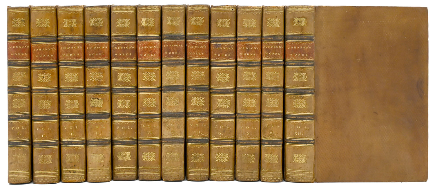 The Works of Samuel Johnson, LL.D. A New Edition in Twelve Volumes. With an Essay on his Life and Genius, by Arthur Murphy, Esq.