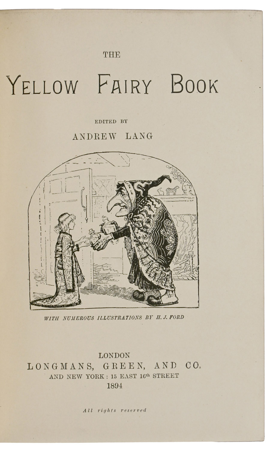 The Yellow Fairy Book.