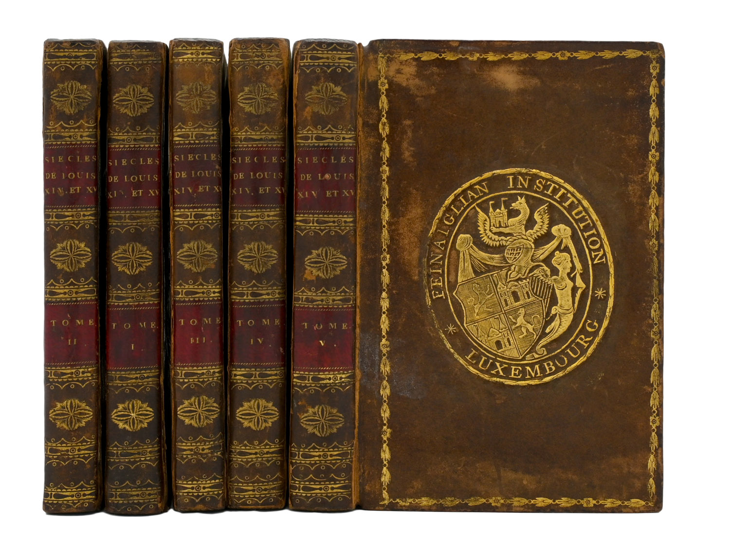 Siecles de Louis XIV, et de Louis XV. Édition Stéréotype, D'apres la procédé de Firmin Didot.