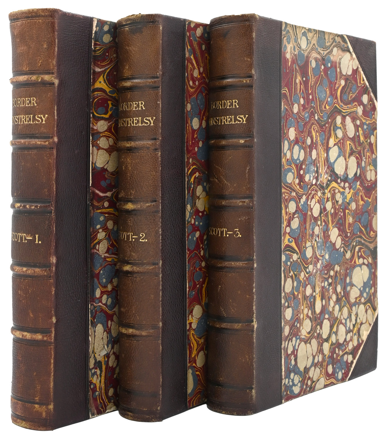 Minstrelsy of the Scottish Border: consisting of Historical and Romantic Ballads, Collected in the Southern Counties of Scotland; with a few of Modern Date, founded upon Local Tradition. In Three Volumes. Fourth Edition.