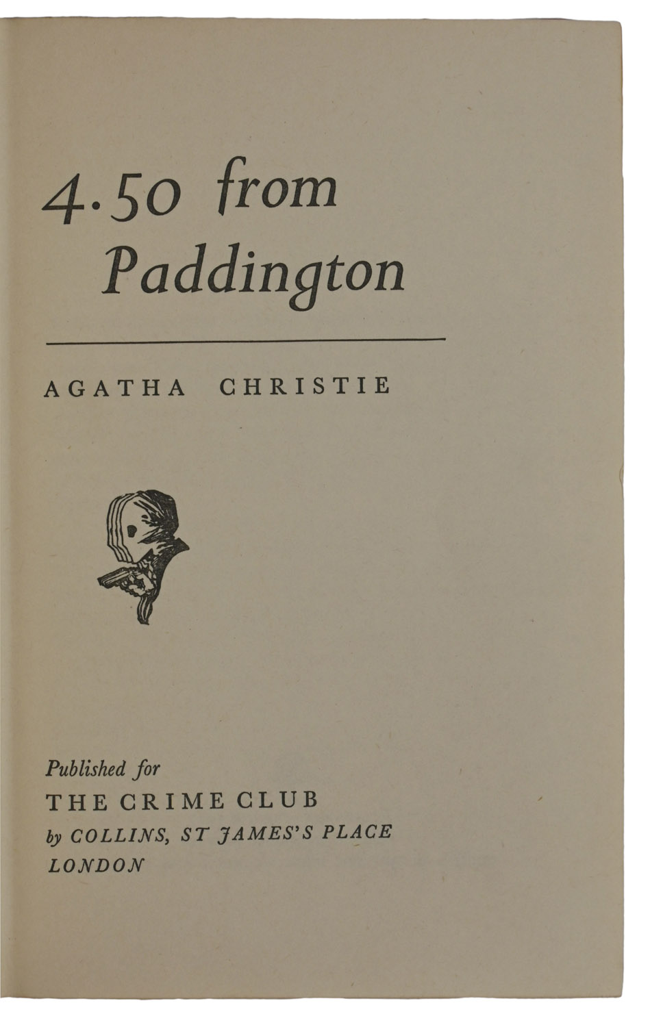 4.50 from Paddington.