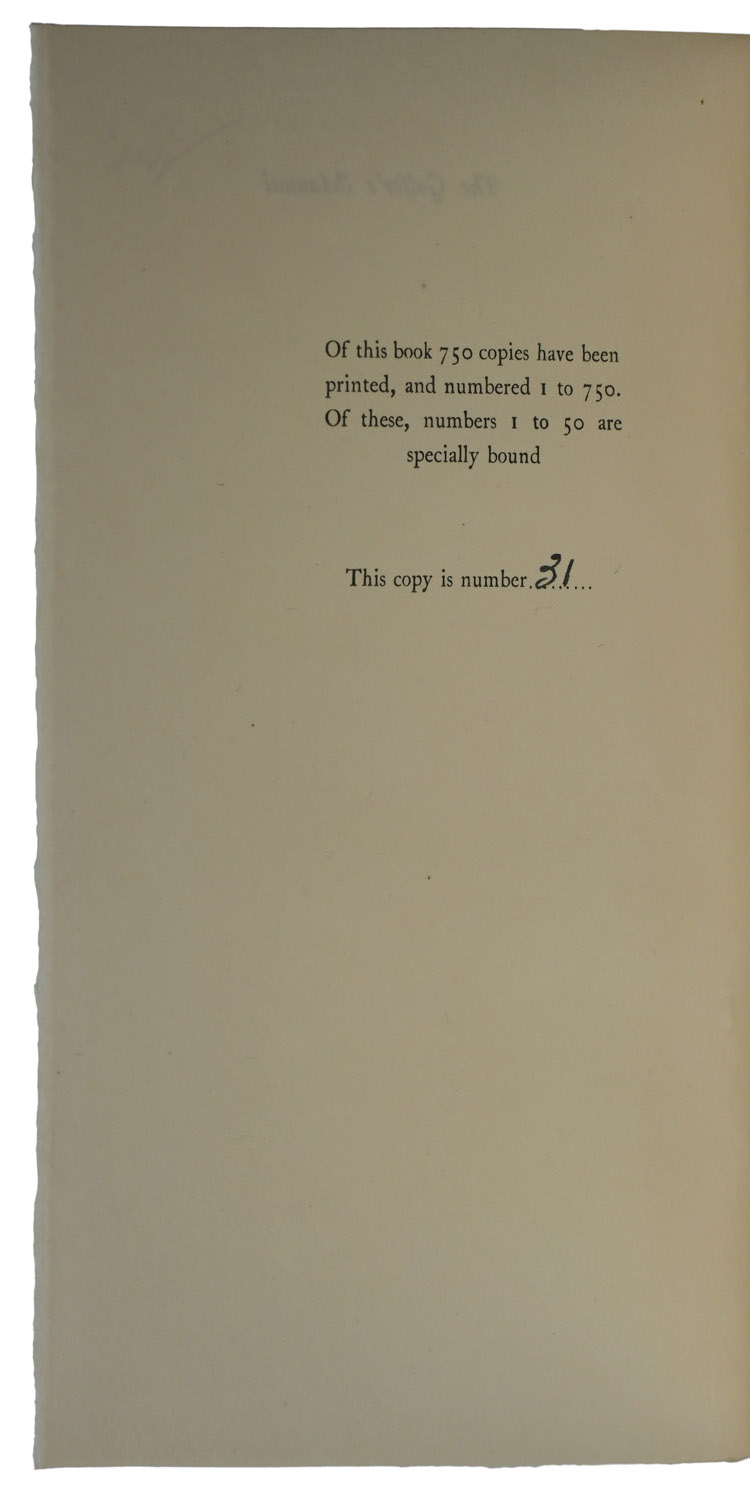 The Golfer's Manual. Being an Historical and Descriptive Account of the National Game of Scotland by 'A Keen Hand' and Originally Published in 1857 and Now Reprinted with an Introduction by Bernard Darwin.