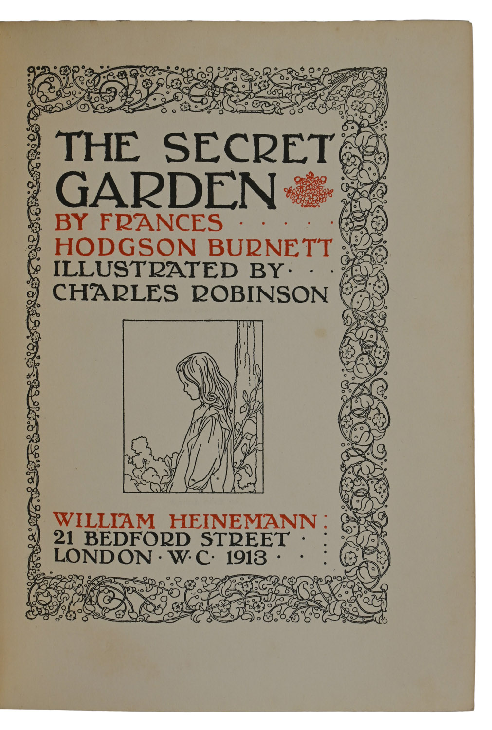 The Secret Garden. Illustrated by Charles Robinson.