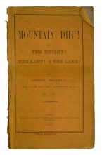 Mountain Dhu! Or, The Knight! The Lady! & The Lake!