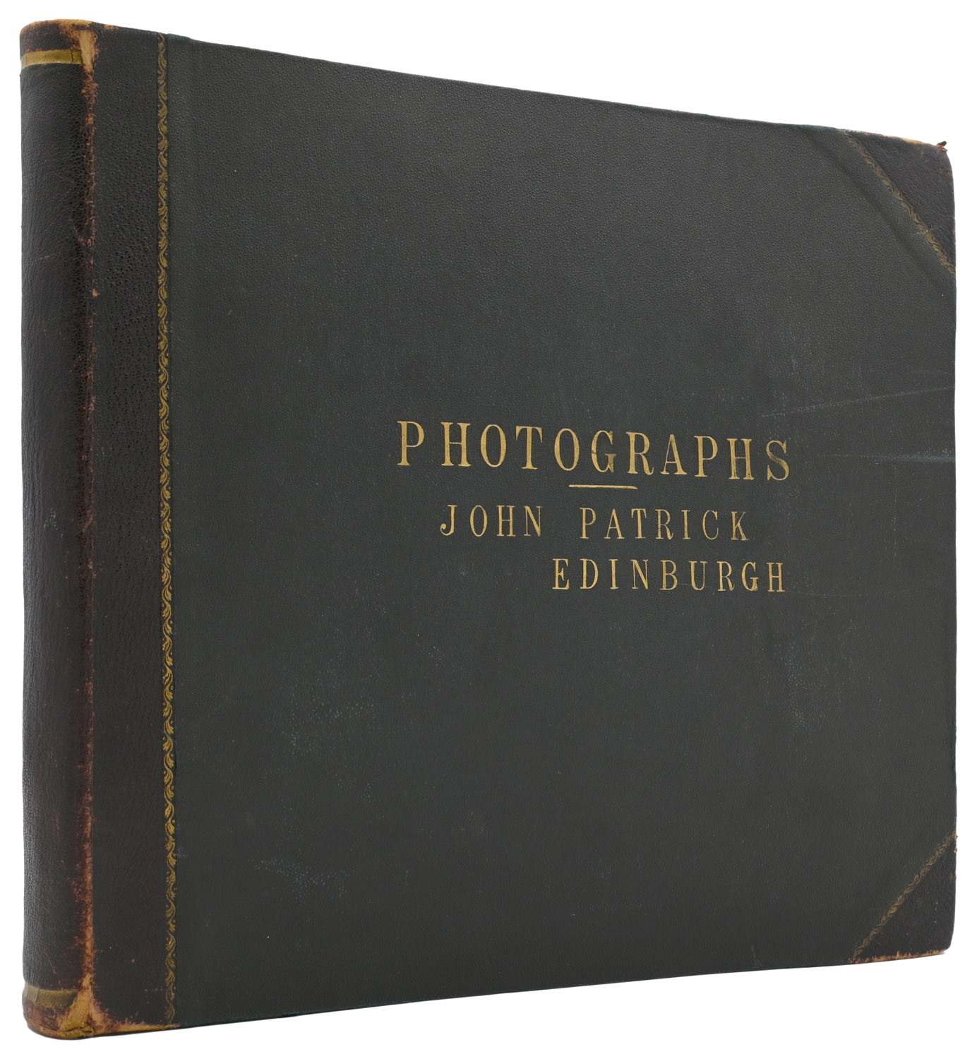 'Photographs. John Patrick. Edinburgh.'
