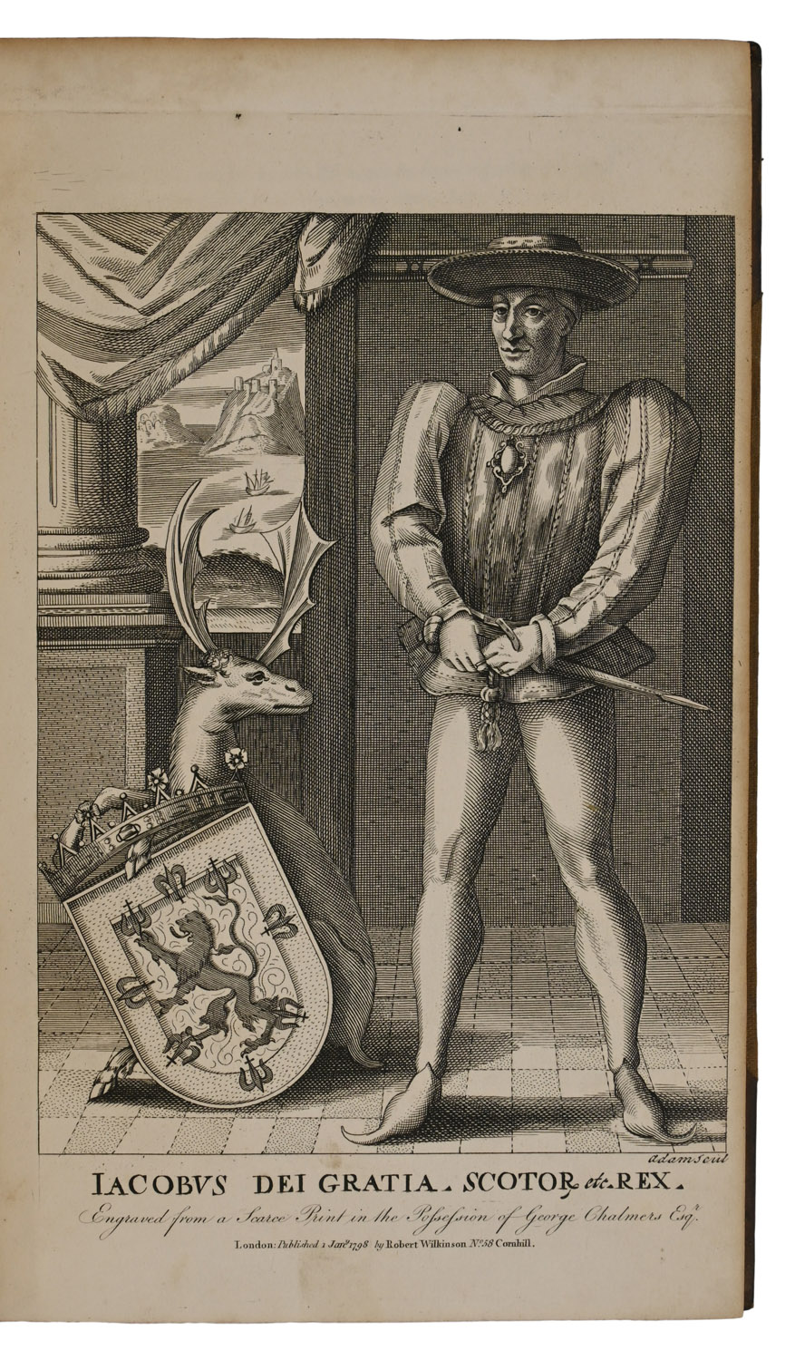 Iconographia Scotica: or Portraits of Illustrious Persons of Scotland, Engraved from the most authentic paintings, &c. With their Lives, compiled from the works of the best informed and modern writers extant, manuscript as well as printed...