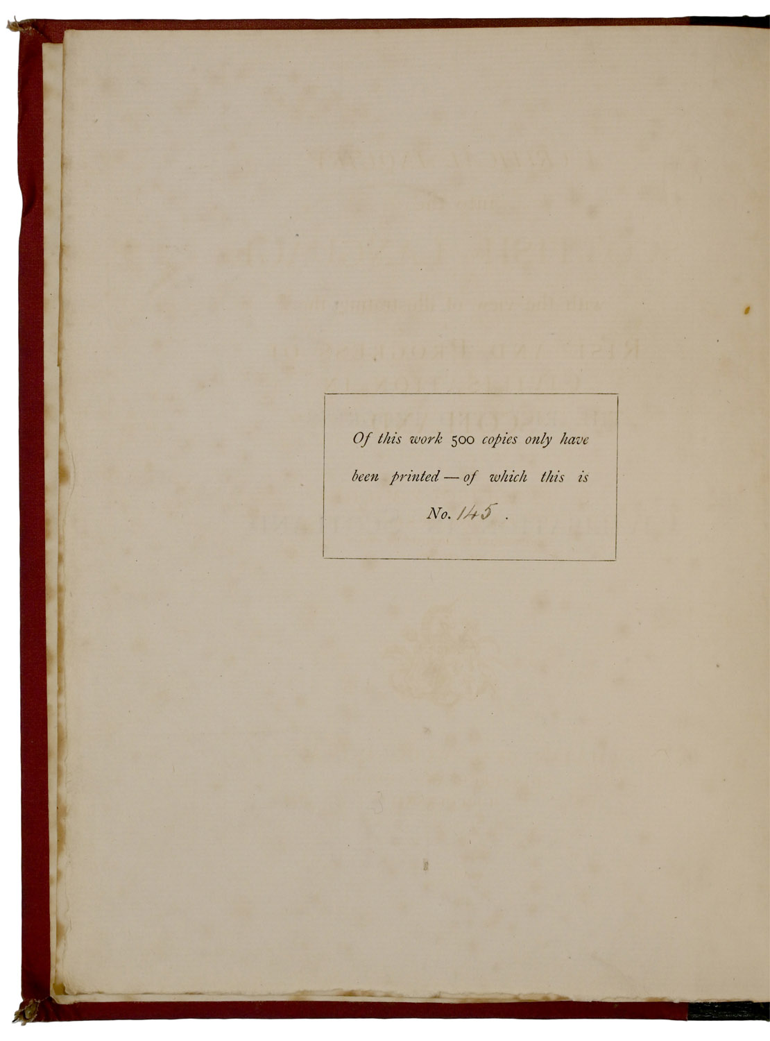 A Critical Inquiry into the Scottish Language with a view of illustrating the Rise and Progress of Civilisation in Scotland.
