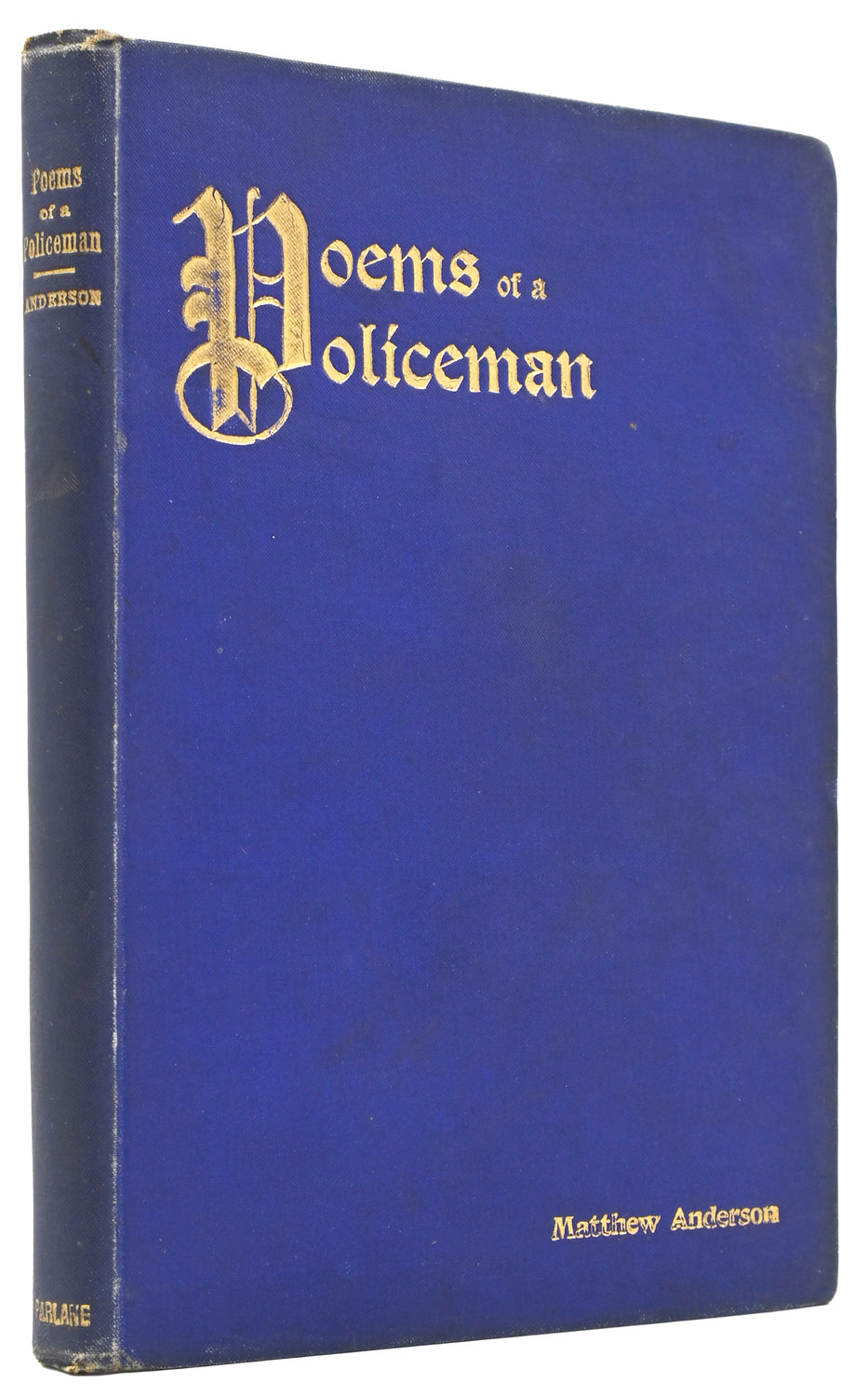 Poems of A Policeman.