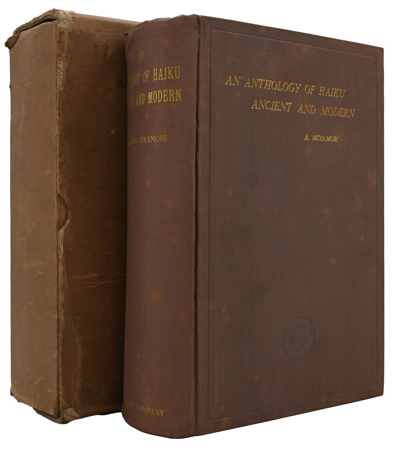 An Anthology of Haiku Ancient and Modern. Translated and annotated by Asataro Miyamori. With 72 autographs and pictures including 18 coloured pictures.