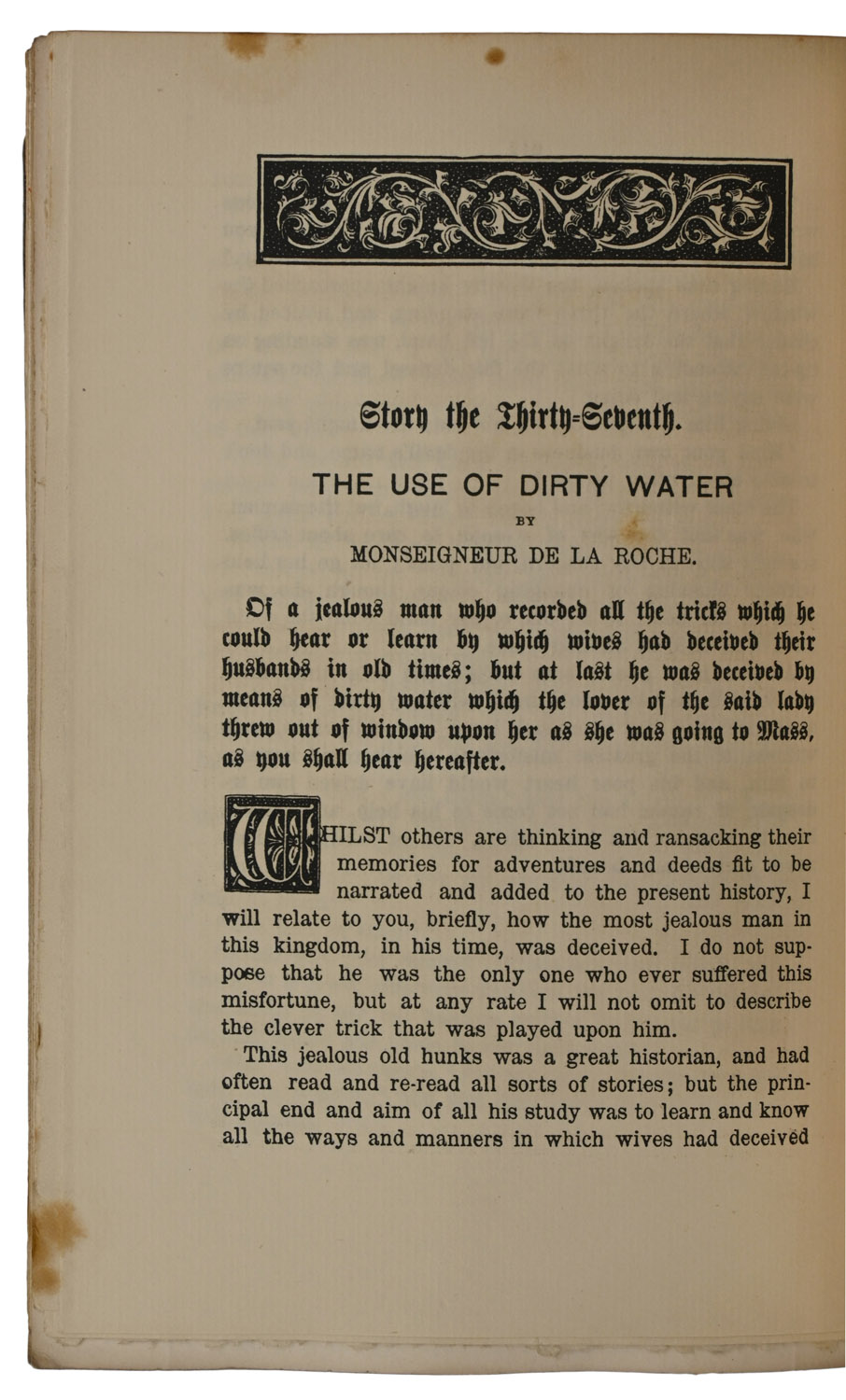 One Hundred Merrie and Delightsome Stories, right pleasaunte to relate in all goodly companie by way of Joyance and Jollity: Les Cent Nouvelles Nouvelles. Now first done into the English tongue by Robert B. Douglas.
